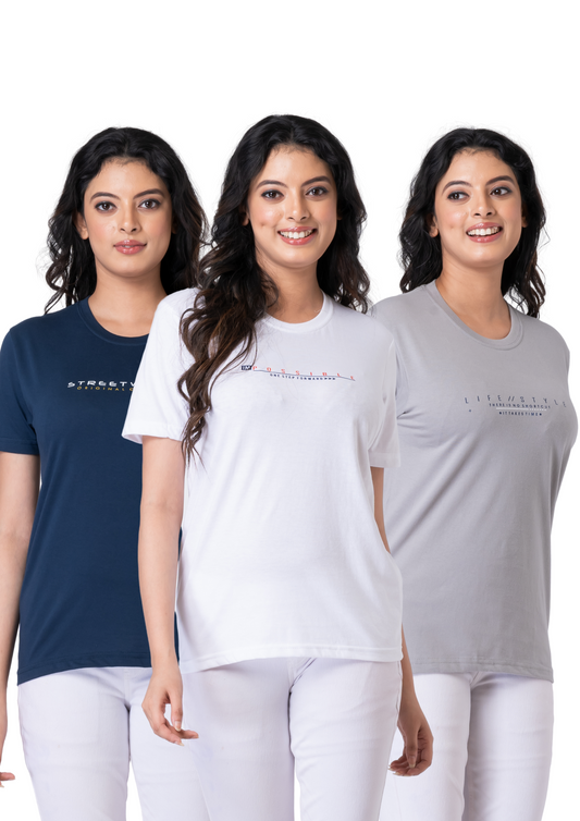 Khoaai Pack of 3 comfy tops