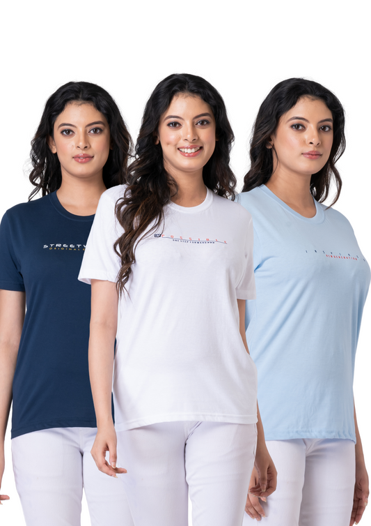 Khoaai Pack of 3 comfy tops